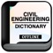 This application provides a variety of vocabulary and terms in Civil Engineering