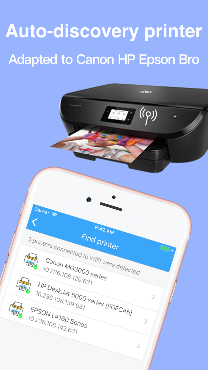 Printsmart-WiFi printer app