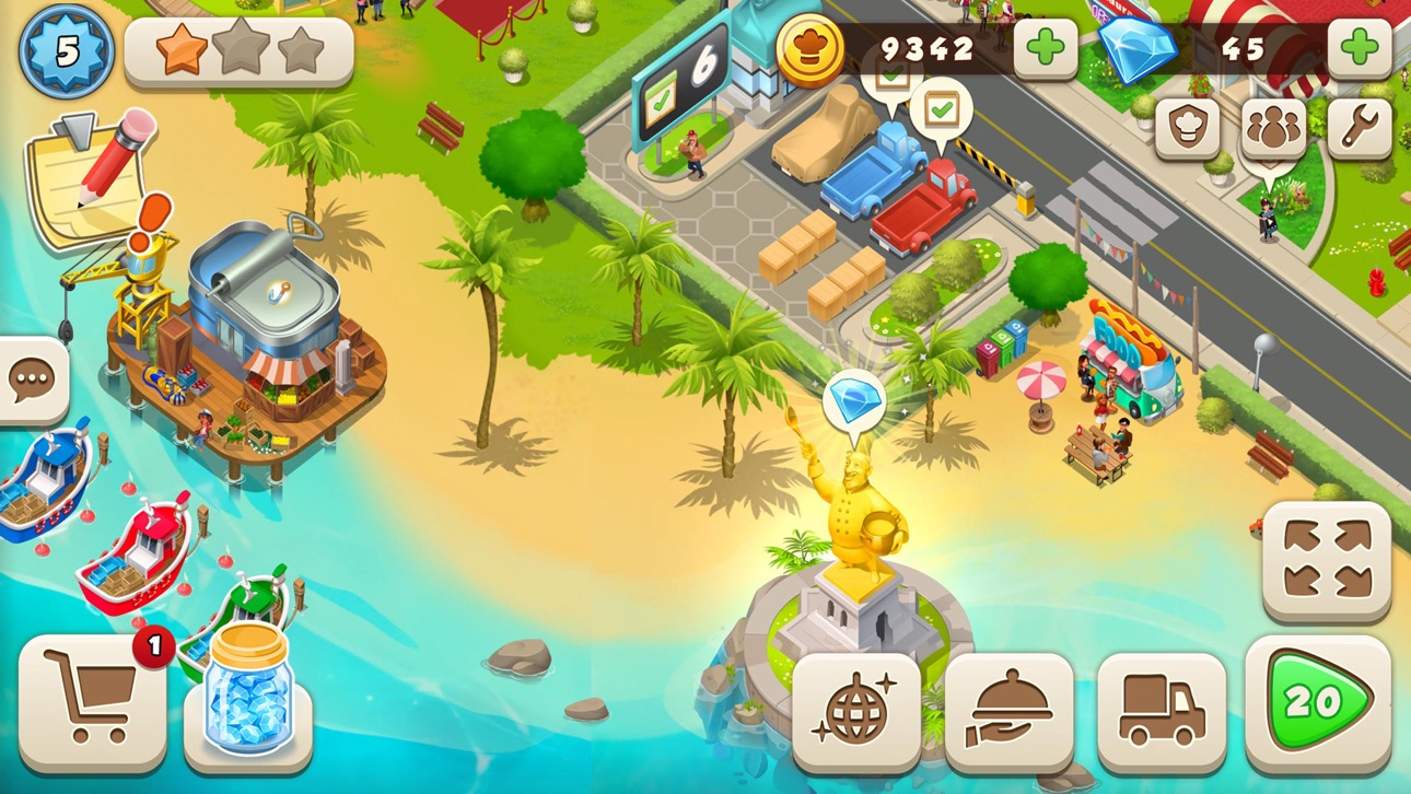 Tasty Town Original screenshot 9 - iOS game interface