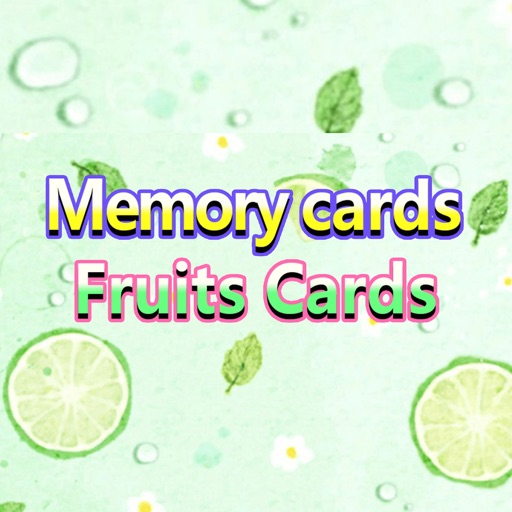 Memory Cards - Fruits Cards