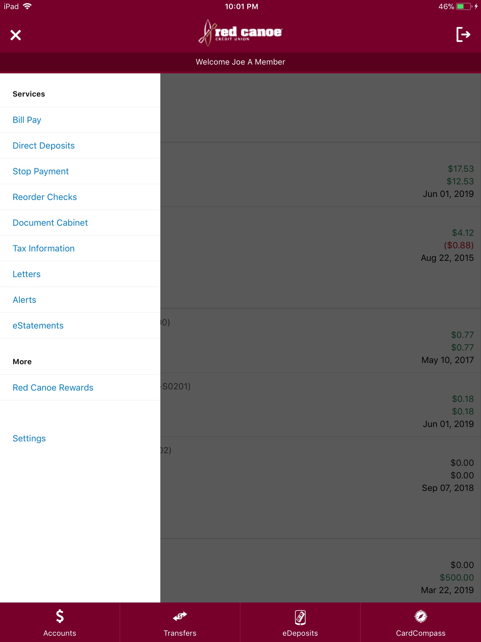 Red Canoe Credit Union screenshot 3
