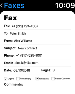 ‎iFax: Fax from Phone ad free Screenshot
