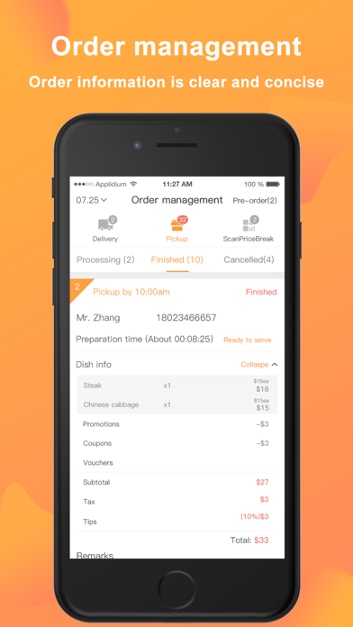 Openfood Merchant screenshot 2