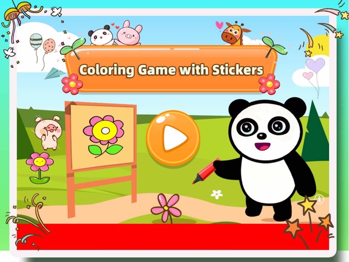 팬더 그리기 및 채색