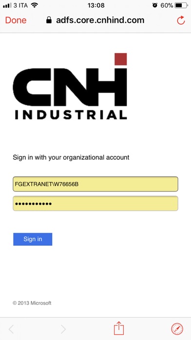 CNH Industrial VendorTooling screenshot 2