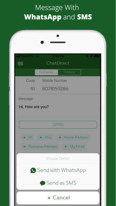 ChatDirect - Message Directly screenshot 4