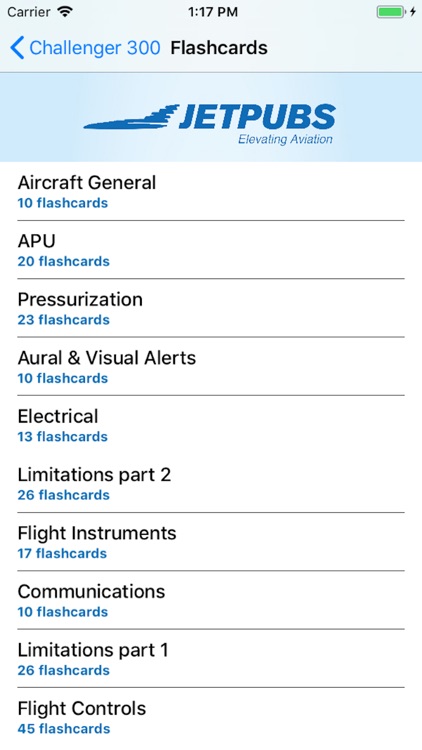 Challenger 300 Study App