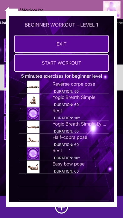 Yoga for beginners at home screenshot 2