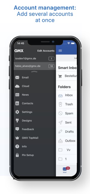 GMX - Mail & Cloud(圖4)-速報App