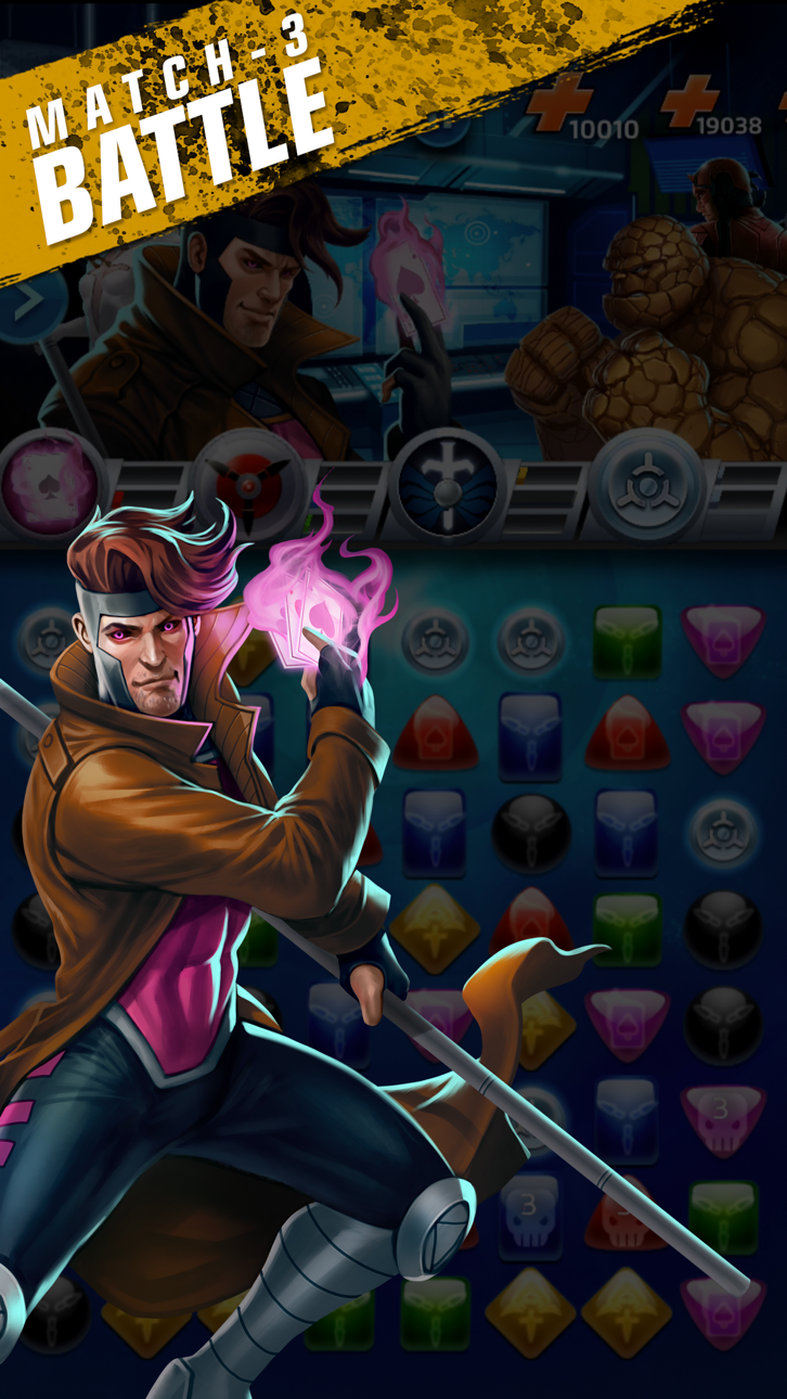 MARVEL Puzzle Quest Hack screenshot 1 - iOS game interface