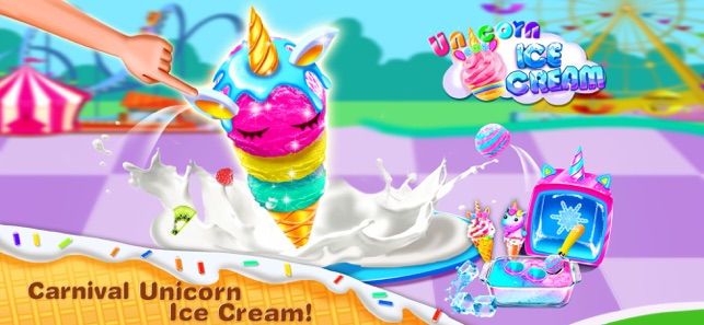 Unicorn Ice Cream-Chef Games