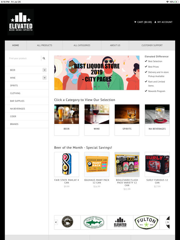 Screenshot #4 pour Elevated Beer Wine & Spirits