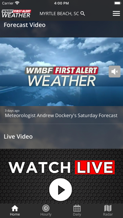 WMBF First Alert Weather screenshot 2