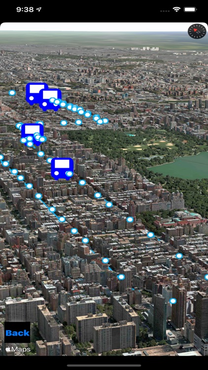 Bus NYC in 3D City View Lite screenshot-4