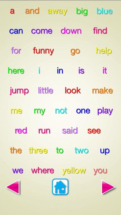 Sight Words - Vocabulary Cards