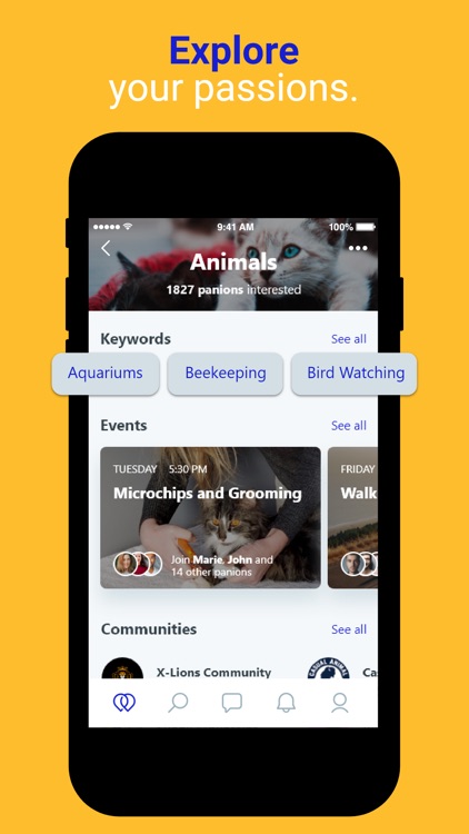 Panion : Meet new local people screenshot-5