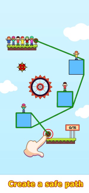 Rope Hero -Puzzle Physics Game(圖2)-速報App