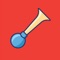 This horn game is so funny that makes your mobile device to a horn