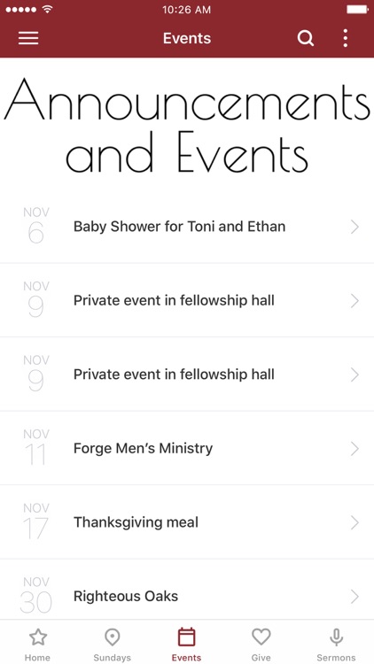 Dwelling Place App