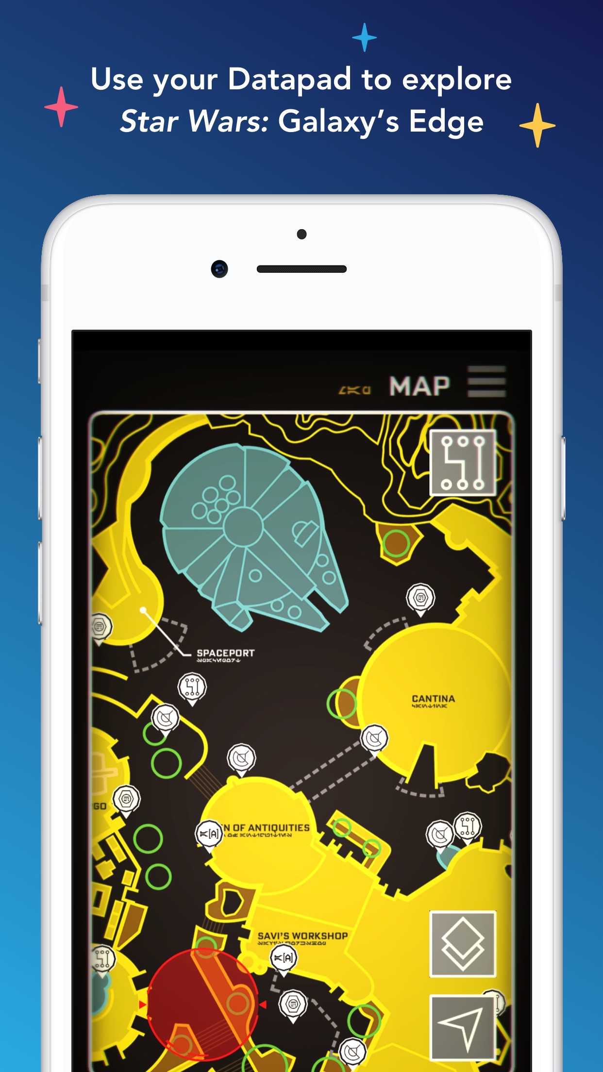 Screenshot do app Play Disney Parks