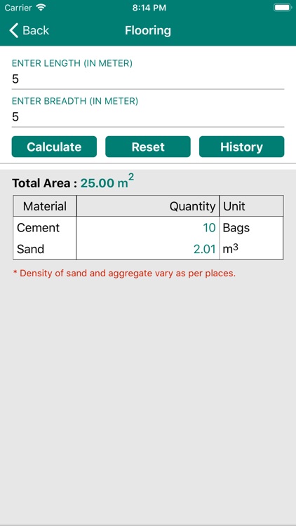 Civil Material Estimator screenshot-4