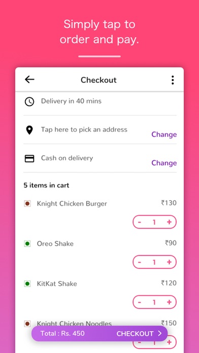 Knight Bite- Order food online screenshot 3