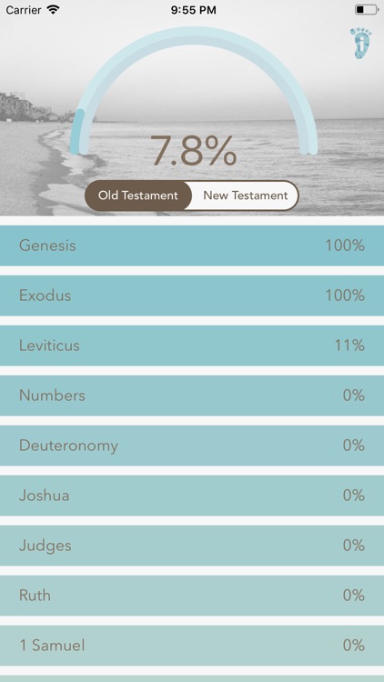 Footsteps - Bible Tracker
