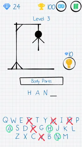 Game screenshot Classic Hangman - Word Search！ hack