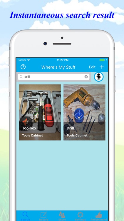 Where's my stuff - a localiser