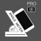 Angle Meter lets you measure the angle or slope