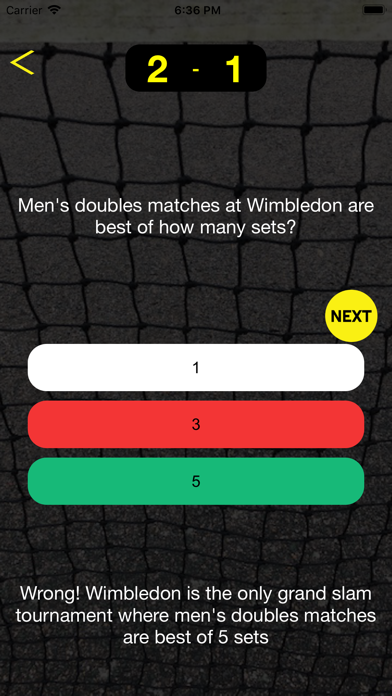 Tiebreak Tennis App screenshot 2