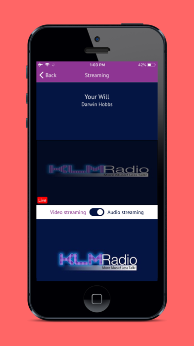 KLM Radio screenshot 2