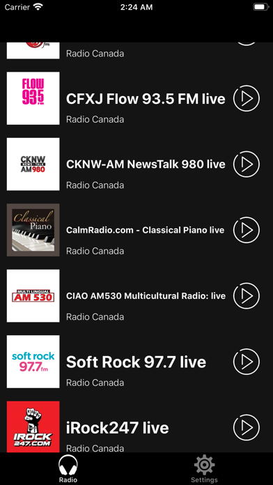 Radio Canada Live CAN screenshot 3