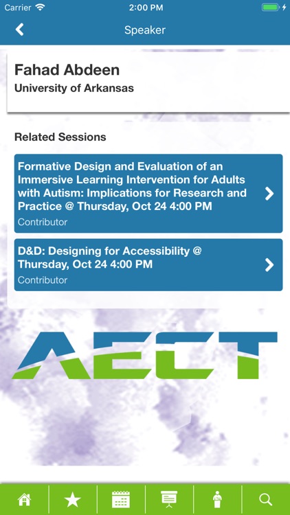 AECT Conventions screenshot-3