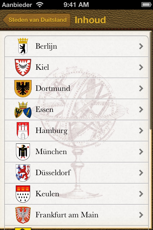 Germany. The Wonder Atlas Quiz screenshot 4