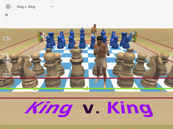 Screenshot #4 pour Boxing Ring Chess King v. King