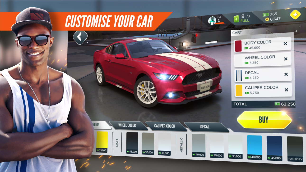 Rebel Racing Hack screenshot 5 - iOS game interface