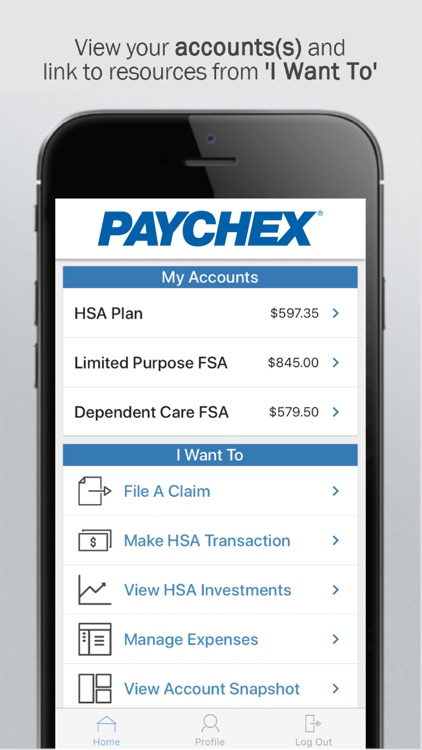 Paychex Benefit Account