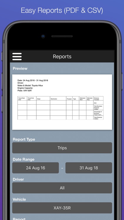 Travel Logs - Vehicle Logbook screenshot-5