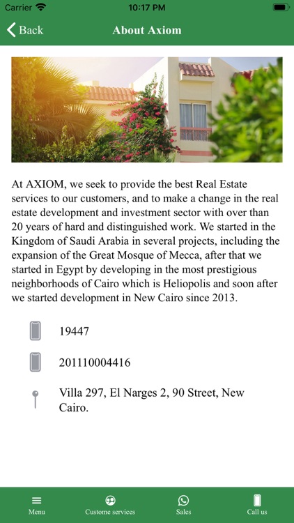 Axiom developments screenshot-5