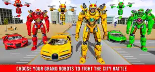 Screenshot 2 Abeja robot transformar juego iphone