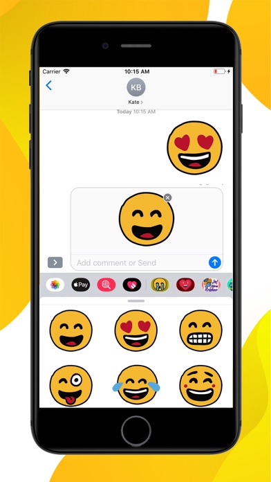 Emotion Emoji Stickers screenshot 2