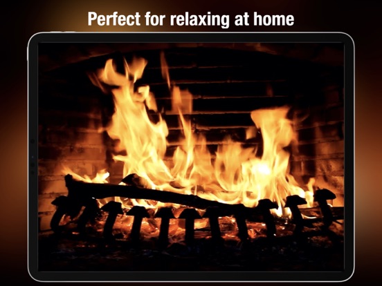 Fireplace live HD free: Relaxing romantic fires & Soothing white noise sounds to fall asleep screenshot