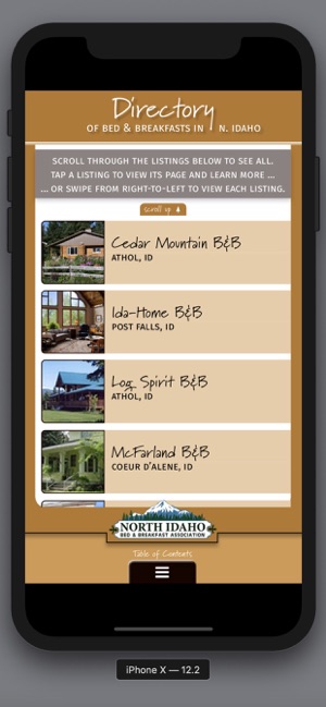 North Idaho B&B Association(圖2)-速報App