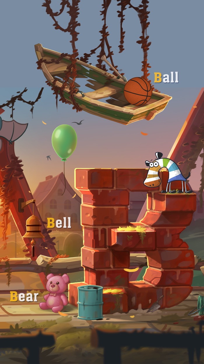 Zebrainy A-Z kids games