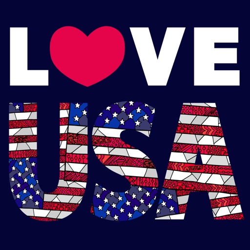 USA Doodles Stickers!!