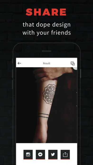 INKHUNTER PRO Tattoos try on iphone resimleri 4