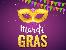 Mardi Gras Carnival Stickers by Jai Parkash