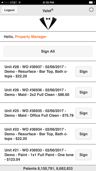 How to cancel & delete Valet - Patents. Connect. from iphone & ipad 1