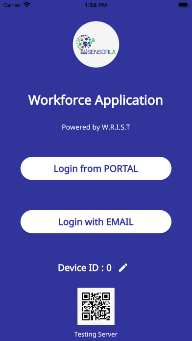 Work Force Application screenshot 2
